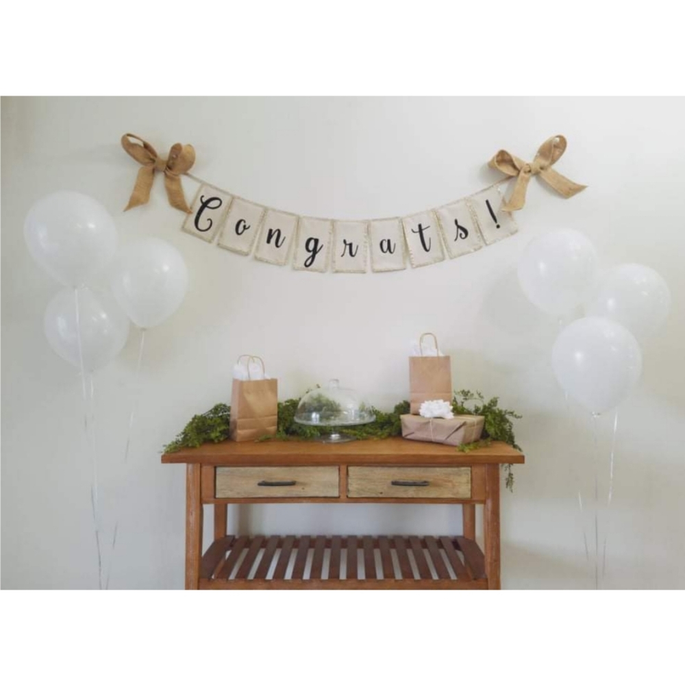 Reusable Congrats Banner